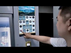 22 Inch Touch Screen Egg Vending Machine With Card Reader Online Monitoring System