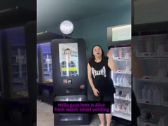 32 ιντσών οθόνη αφής Lightbox Προωθητική επαλήθευσης ταυτότητας Μηχανή πώλησης για Vape Nic E-cig