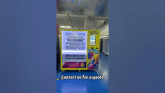 Μηχανή αυτόματης πώλησης παιχνιδιών Pokémon και καρτών tcg έτοιμη για αποστολή, μεσαία παραλαβή, αυτόματη πόρτα, WM600