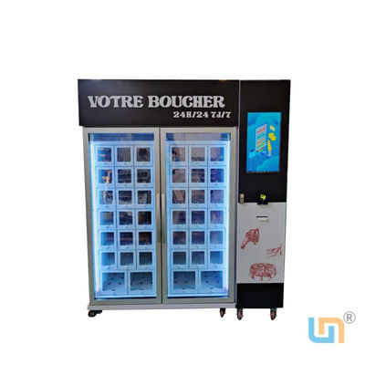 Προσαρμογή μηχανήματος αυτόματης πώλησης Locker αυτοκόλλητων με σύστημα πληρωμής μετρητών R290 Ψυκτικό