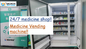Ιατρική μηχανή πώλησης φαρμάκων cOem με το μακρινό σύστημα παρακολούθησης
