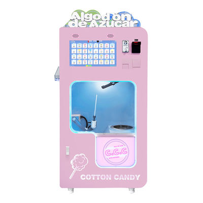 Micron Automatic 32 Fruit Flavor Μικρό μηχάνημα πώλησης γλυκών βαμβακιού για επιχειρήσεις τροφίμων δρόμου με προσιτή τιμή