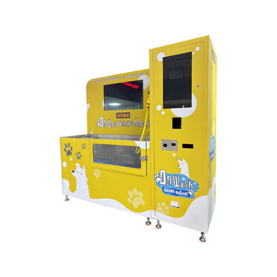21.5 ιντσών οθόνη αφής 32 ιντσών οθόνη LCD W2000*D663*H1800 mm σκυλόπλυμα για επιχειρήσεις